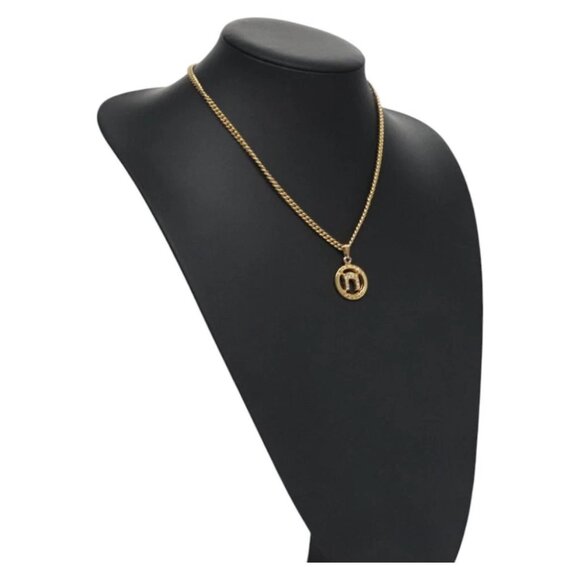 CELINE Necklace Metal Gold Tone - Picture 1 of 16